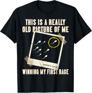 First Race T-Shirt with a really old picture of me winning my first race
