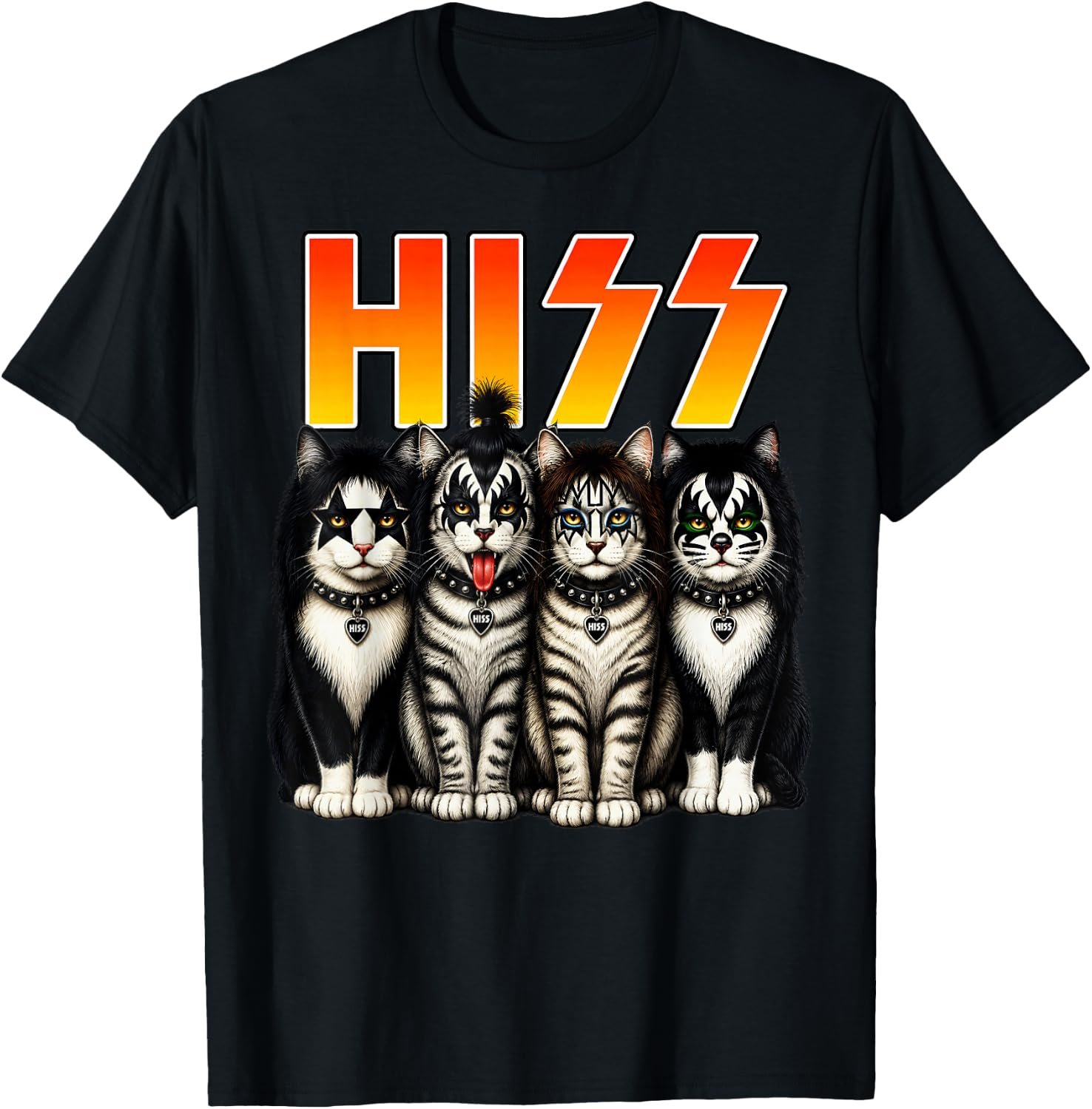 Hiss Cat Shirt funny cat design