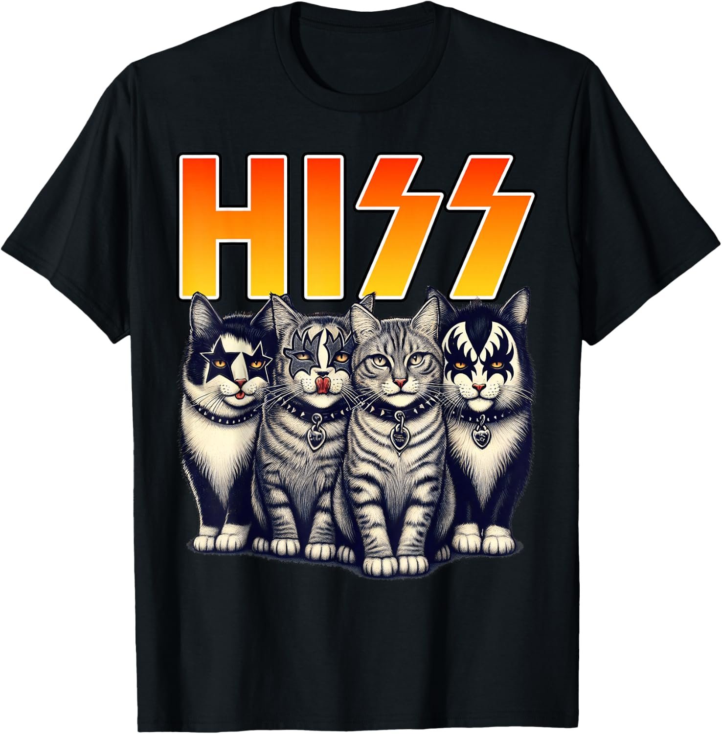 Hiss Cat Shirt funny cat design