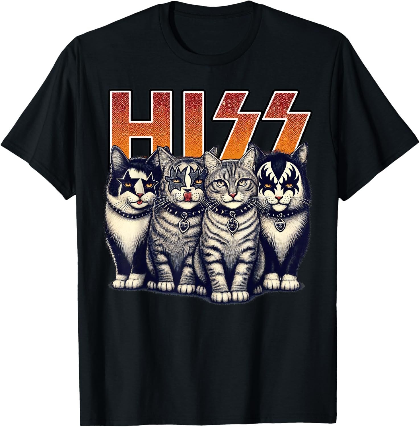 Hiss Cat Shirt funny cat design