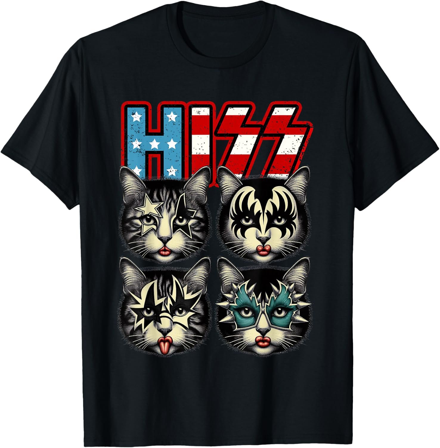 Hiss Cat Shirt funny cat design