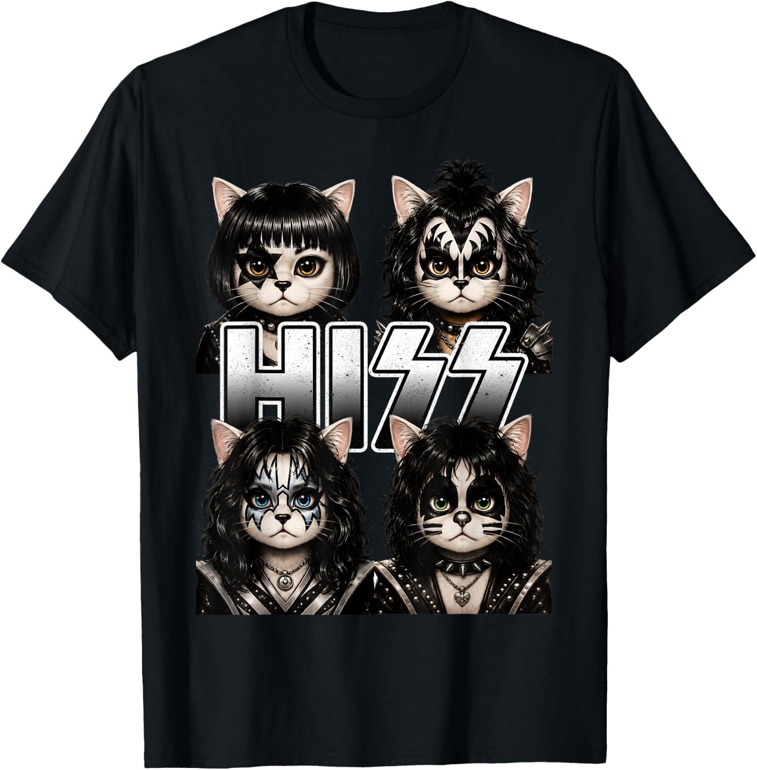 Hiss Cat Shirt funny cat design