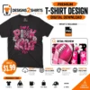 Pink Out Football PNG game day artwork