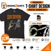 Six Seven 6 7 Meme PNG Wtich Skeleton Retro Halloween skeleton artwork
